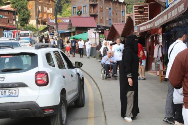 Foto - Herkes oraya akın etti! Otel ve pansiyonlarda yer kalmadı