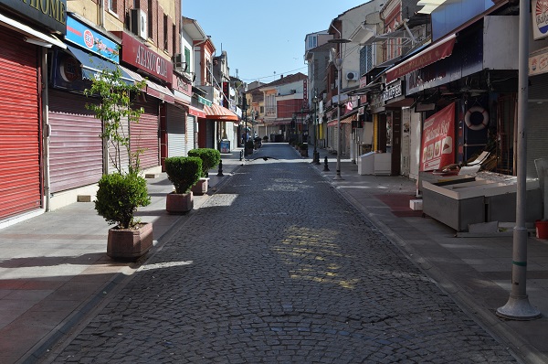 Foto - Herkes oy kullanmaya gitti, çarşı boş kaldı