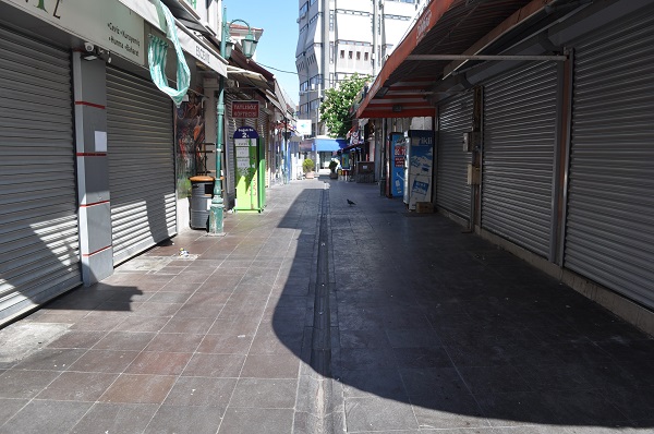 Foto - Herkes oy kullanmaya gitti, çarşı boş kaldı