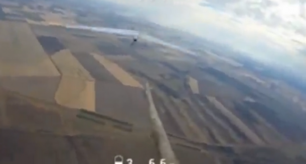 Foto - Herkes şaka sandı ama değil! Sopayla insansız hava aracı düşürüldü