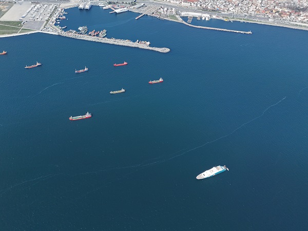 Foto - Herkes şaşkın! Marmara Denizi'ni istila ettiler