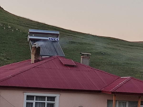 Foto - Herkes sıcaktan kavrulurken bu köy donuyor! 