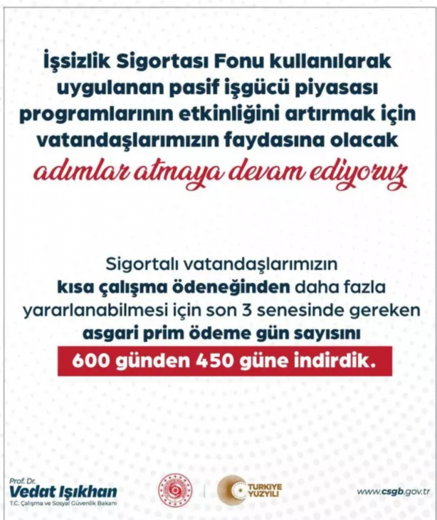 Foto - Herkesin gözü kulağı bu haberdeydi! Çalışma ve Sosyal Güvenlik Bakanı Vedat Işıkhan, flaş gelişmeyi tüm Türkiye’ye duyurdu 