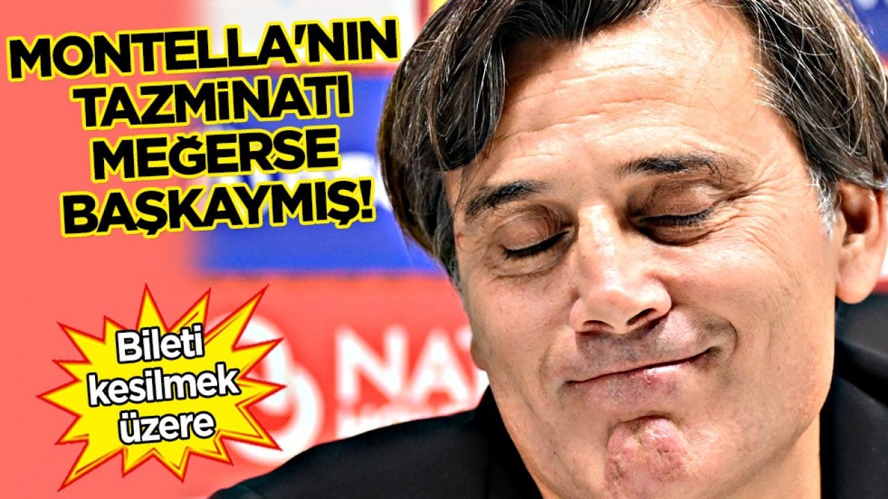Hesaplaşma zamanı geliyor: Montella'nın bileti kesildi! 5 milyon euro deniyordu ama...