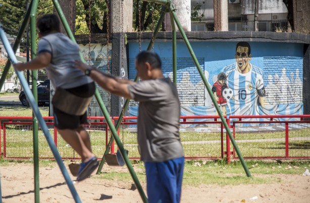 Foto - Hiçbir futbolcu için bu kadarı yapılmadı! Messi'nin şehrinde inanılmaz kareler