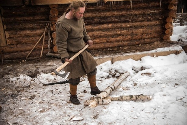 Foto - Hiçbir teknoloji kullanmadan Ortaçağ hayatı yaşıyor!