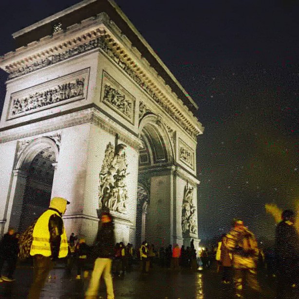 Foto - Bu fotoğraflar hiçbir yerde yok! Fransa'dan sarı yelekliler geçti