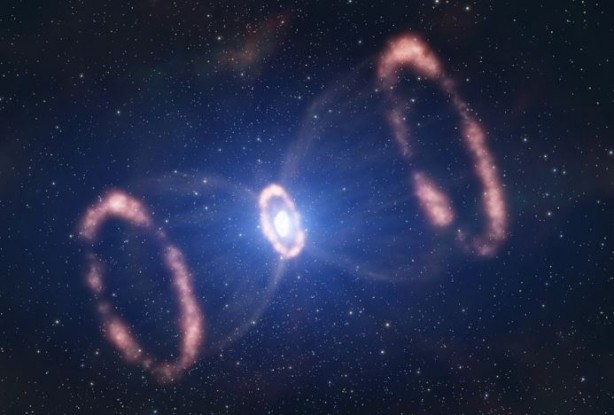 Hiçliğin ortasında gizemli patlama