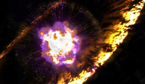 Foto - Hiçliğin ortasında gizemli patlama