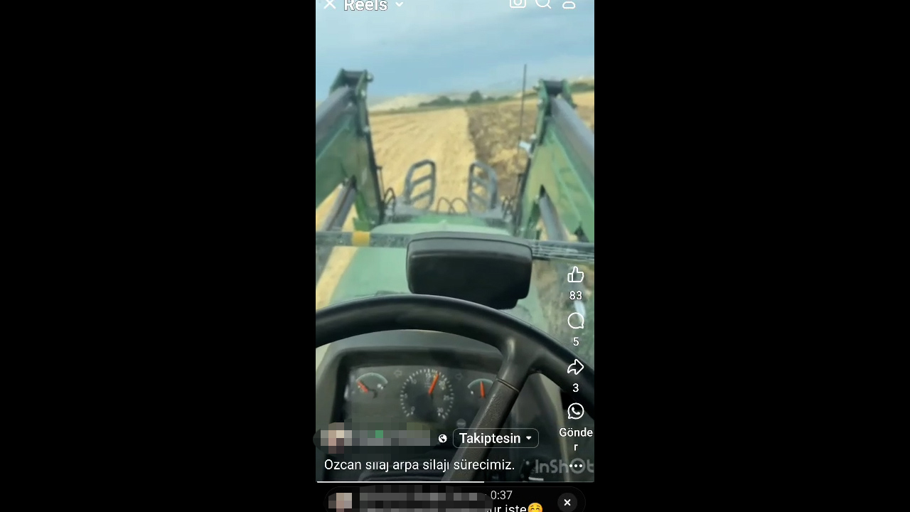 Foto - Hikayesi şaşırttı! Sosyal medyada video izlerken çalınan traktörünü buldu