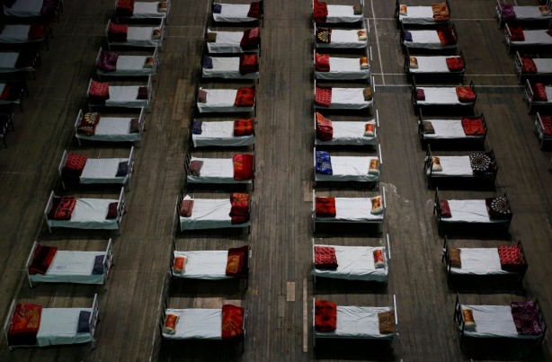 Foto - Hindistan'da spor salonu hastaneye çevrildi