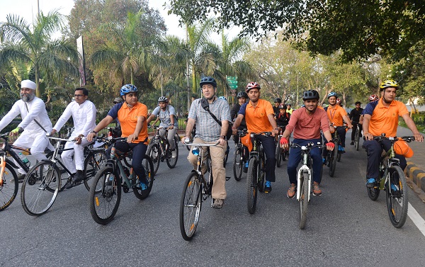 Hindistan’da Türkiye için pedal çevrildi