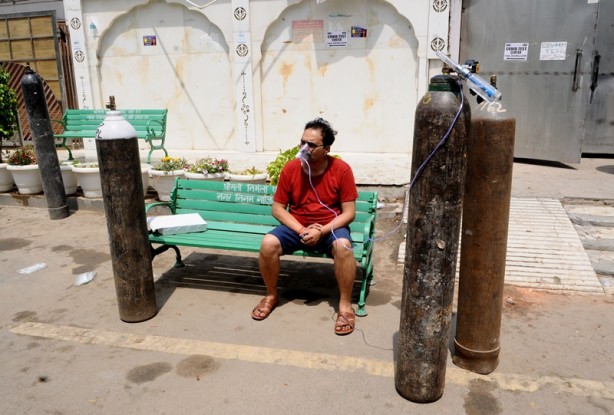 Hindistan'dan şok görüntüler