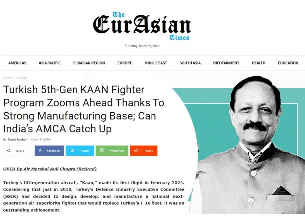 Foto - Hindistan'ın eski mareşalinden MMU Kaan paniği: Türkiye'den 100 tane sipariş verebilirler, biz daha sertifika alamadık