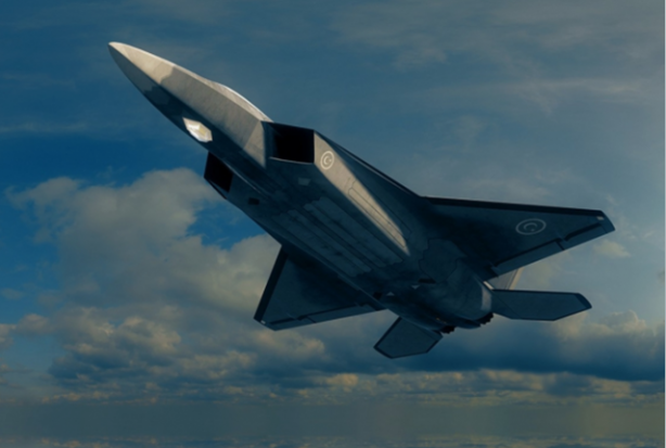 Foto - Hindistan'ın HAL AMCA'sına Milli Muharip Uçak Kaan şoku! Amerikalılar duyurdu