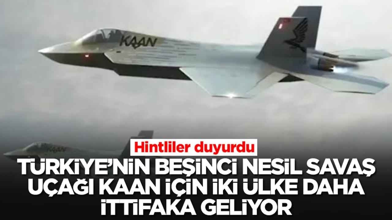 Hintliler duyurdu: Türkiye'nin 5.nesil savaş uçağı Kaan için iki ülke daha ittifaka geliyor