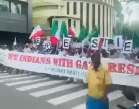 Foto - Hintlilerin Filistin yerine taşıdıkları bayrak bakın hangi ülkenin çıktı! 