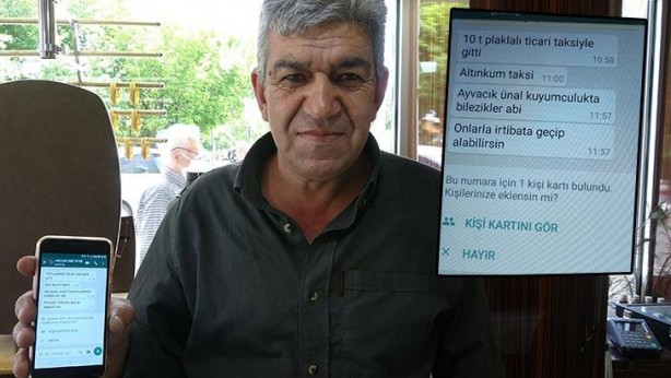Foto - Hırsızdan kuyumcuya şaşkına çeviren mesaj