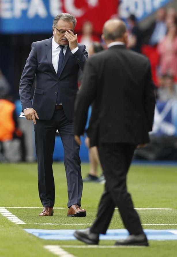 Foto - Hırvatistan'ın golünde ilginç görüntü!