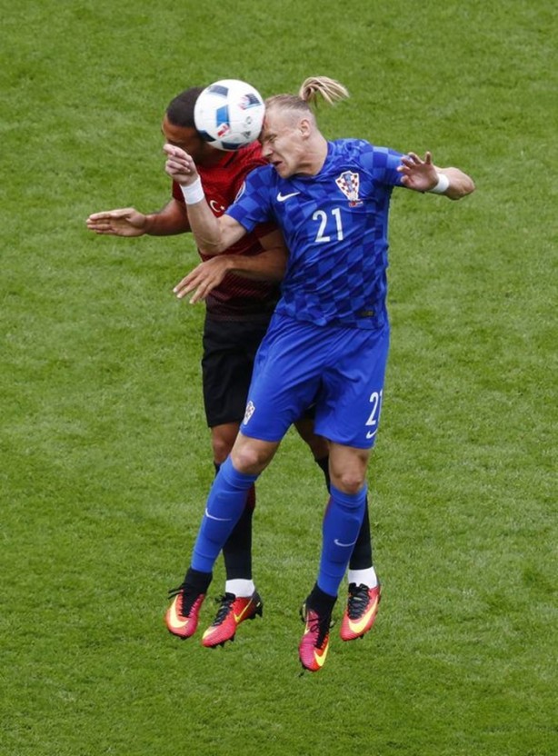 Foto - Hırvatistan'ın golünde ilginç görüntü!