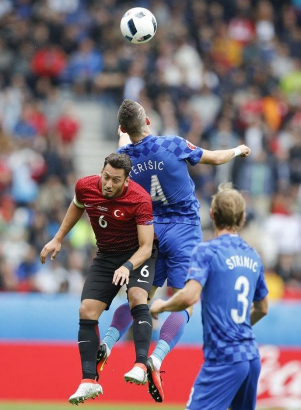 Foto - Hırvatistan'ın golünde ilginç görüntü!