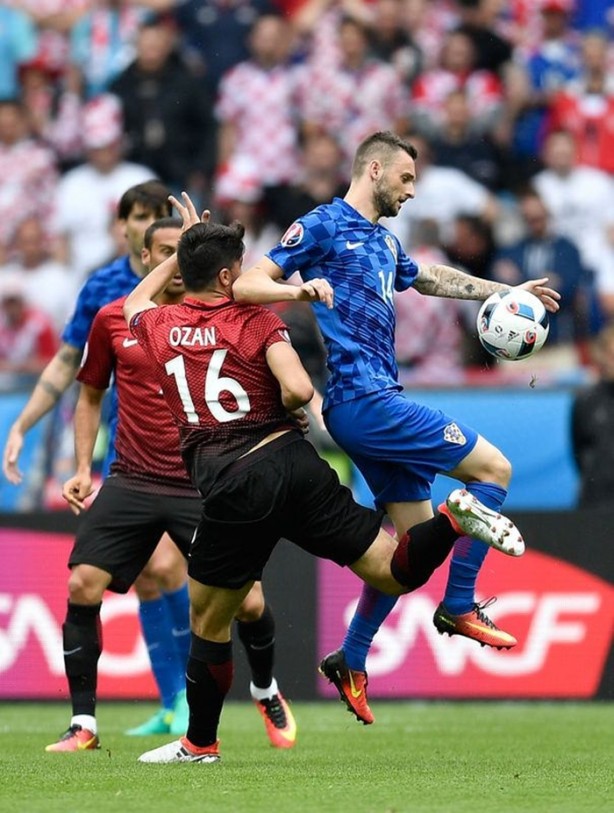 Foto - Hırvatistan'ın golünde ilginç görüntü!