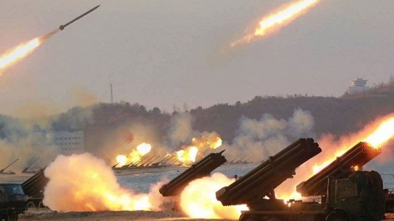 Foto - Hizbullah katil İsrail'e füze yağdırdı