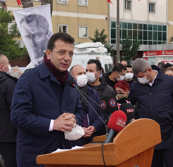 Foto - Hizmete gelince "para yok" heykele gelince var! İmamoğlu vatandaşın paralarını böyle çarçur ediyor