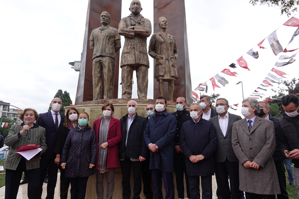 Foto - Hizmete gelince "para yok" heykele gelince var! İmamoğlu vatandaşın paralarını böyle çarçur ediyor