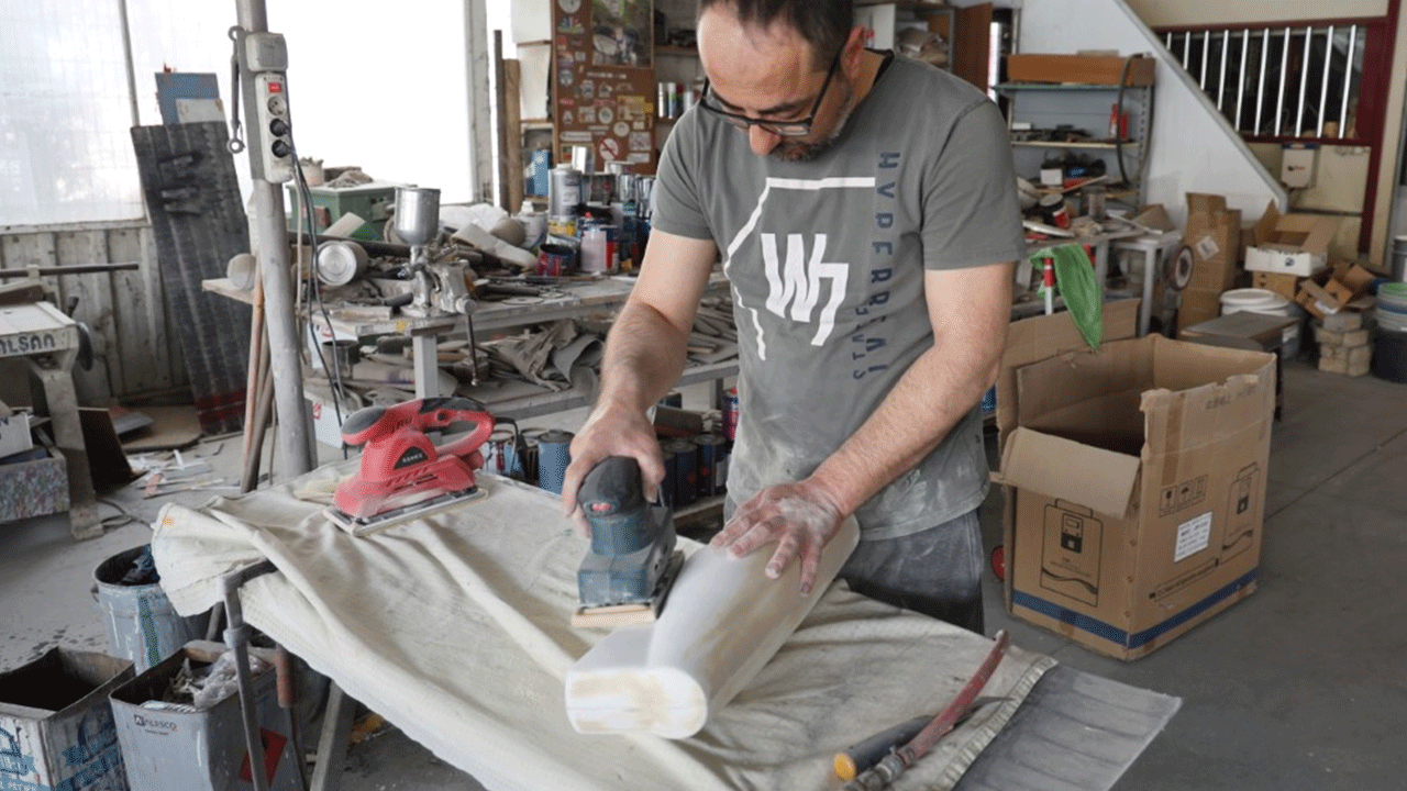 Foto - Hobisi geçim kapısı oldu! Elleriyle yapıp dünyaya satıyor!