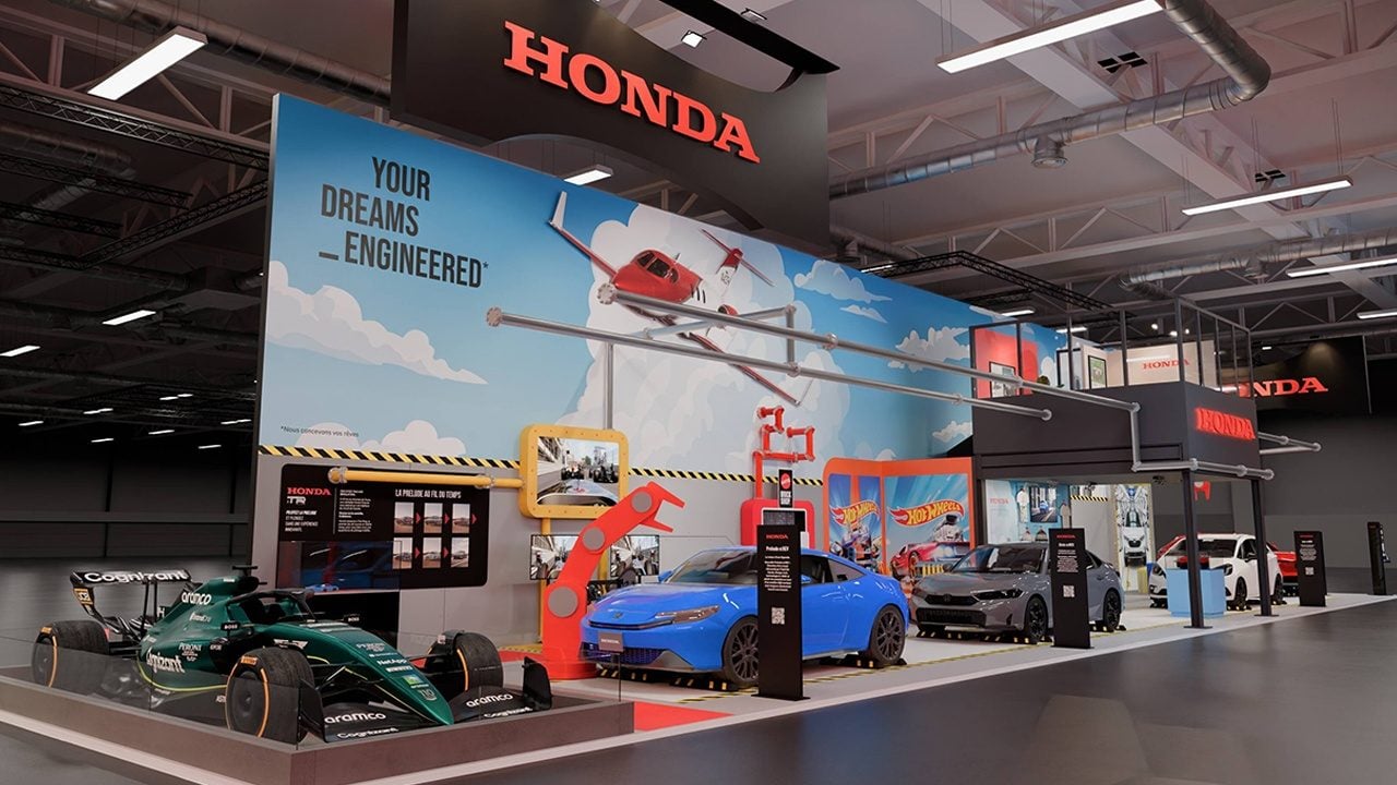 Foto - Honda’nın hayalleri 200 metrekareye sığmadı! Otomobil fuarına ezber bozan dokunuş!