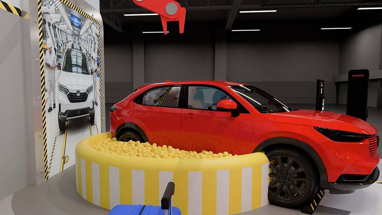 Foto - Honda’nın hayalleri 200 metrekareye sığmadı! Otomobil fuarına ezber bozan dokunuş!