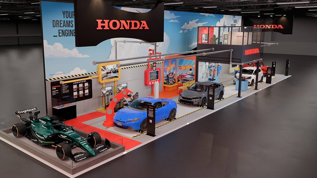 Honda’nın hayalleri 200 metrekareye sığmadı! Otomobil fuarına ezber bozan dokunuş!