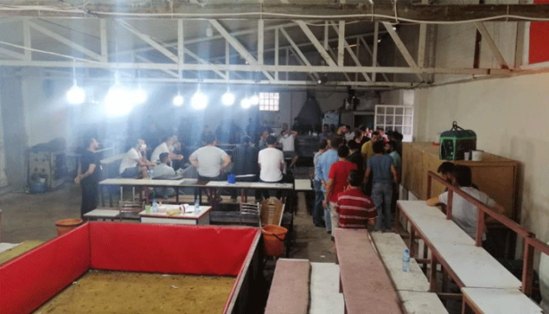 Foto - Horoz dövüşçülerine baskın! Film gibi görüntüler