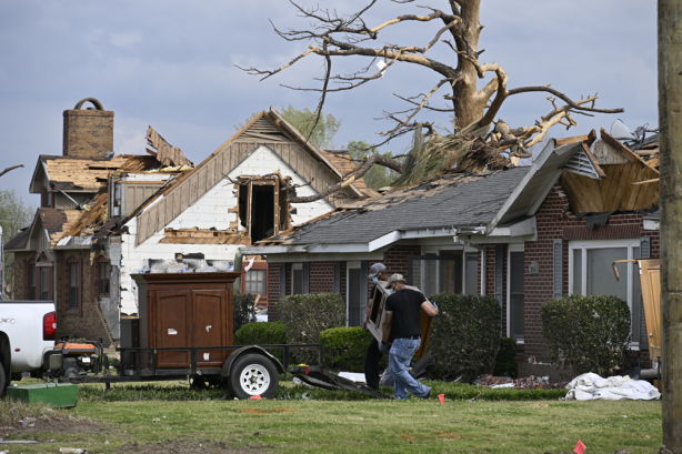Foto - Hortumlar ABD'yi yıkıp geçti! Ölü sayısı arttı