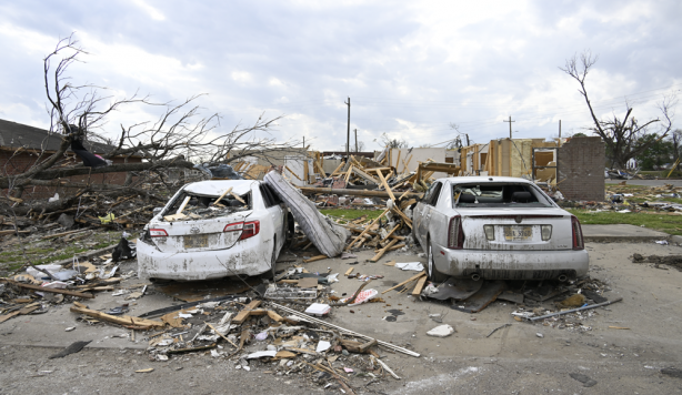 Foto - Hortumlar ABD'yi yıkıp geçti! Ölü sayısı arttı