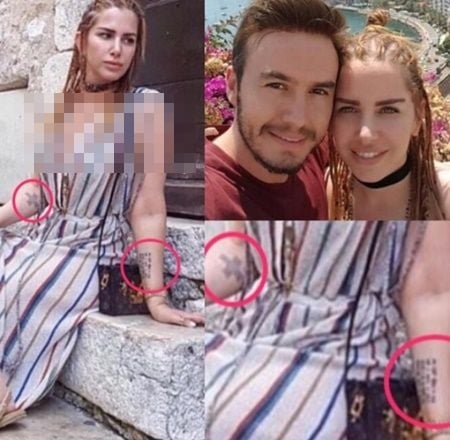 Foto - 'Hristiyanlık propagandası': İğrenç pozlar paylaşan oyuncu 'haç' taktı!