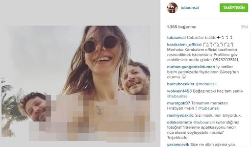 Foto - 'Hristiyanlık propagandası': İğrenç pozlar paylaşan oyuncu 'haç' taktı!