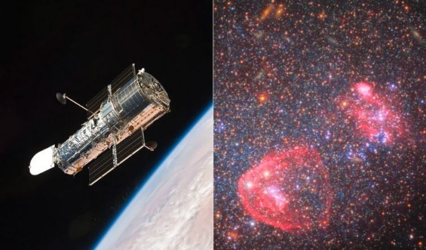 Foto - Hubble ihtişamlı cüce galaksiyi görüntüledi