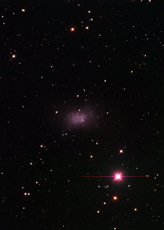 Foto - Hubble ihtişamlı cüce galaksiyi görüntüledi