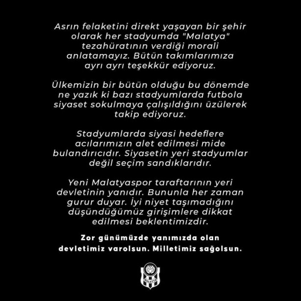 Foto - 'Hükümet istifa' diyen Fenerbahçe ve Beşiktaş'ın taraftarına tepki gösteren  kulüpler belli oldu: Tarafımız...