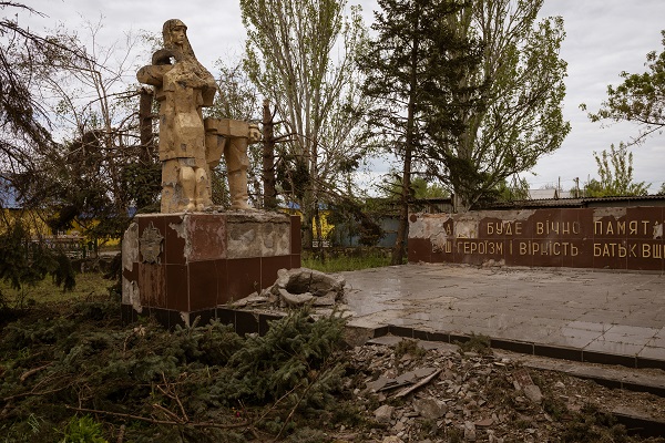 Foto - Huliaipole'de savaşın acı yüzü