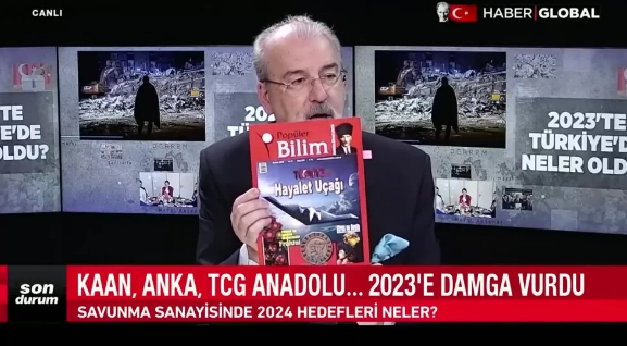 Foto - Hulki Cevizoğlu'nun ANKA-3 ile ilgili 13 yıl önceki makalesi ortaya çıktı: Üzerinde radar emici boya var