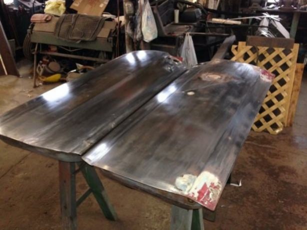 Foto - Hurda arabayı öyle bir değiştirdiler ki...