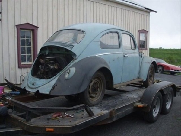 Hurda aracın son hali şaşırtıyor