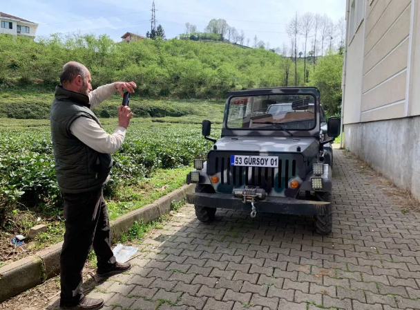 Foto - Hurda demirleri topladı! İhtiyacını karşılayacak bir araba yaptı
