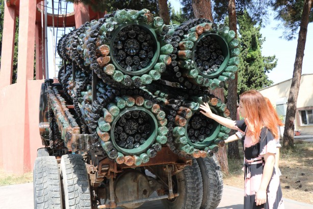 Foto - Samsun'da füze rampası yapıldı! Kullanılan malzemeleri görenler şaşkına dönüyor