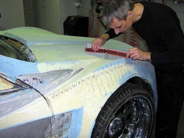 Foto - Hurda Mercedes'ten lüks otomobil yaptı