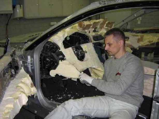 Foto - Hurda Mercedes'ten lüks otomobil yaptı