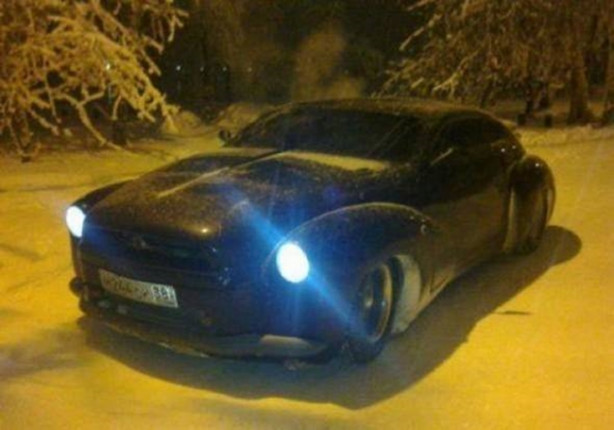 Foto - Hurda otomobili bambaşka bir modele dönüştürdüler